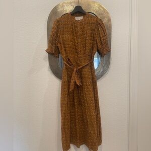 Daughters of India Brown Maxi Dress
